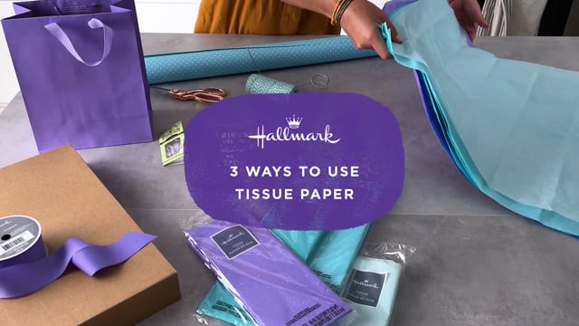 3 Impressive (But Easy) Tissue Paper Gift Wrap Tricks